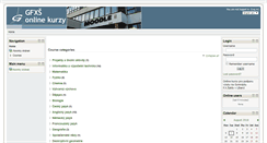 Desktop Screenshot of moodle.gfxs.cz