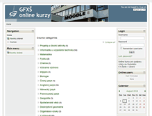 Tablet Screenshot of moodle.gfxs.cz
