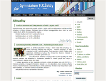 Tablet Screenshot of gfxs.cz