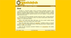 Desktop Screenshot of organika.gfxs.cz